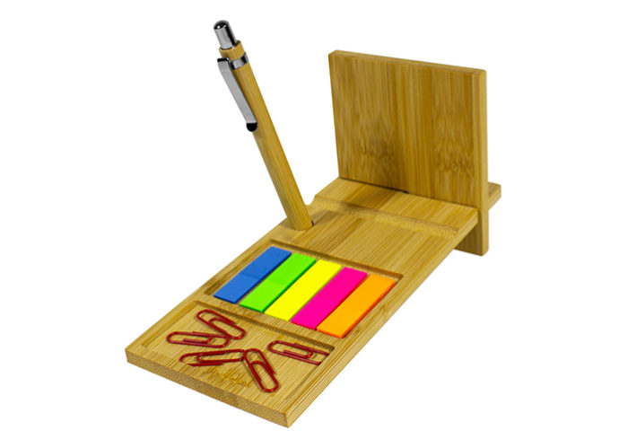 ORGANIZADOR DE ESCRITORIO DE BAMBÚ- T604