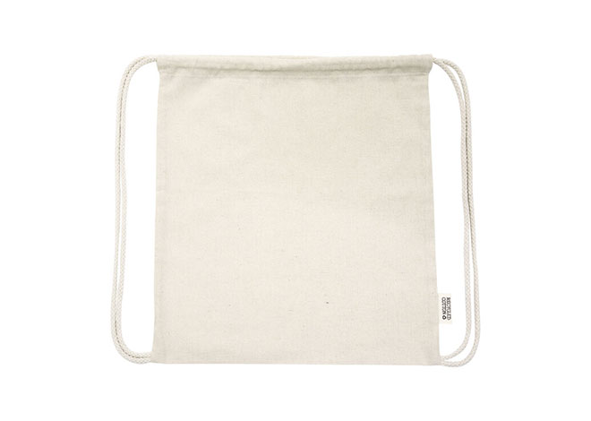 Bolsa mochila de algodón "CHILL" - Imagen 3